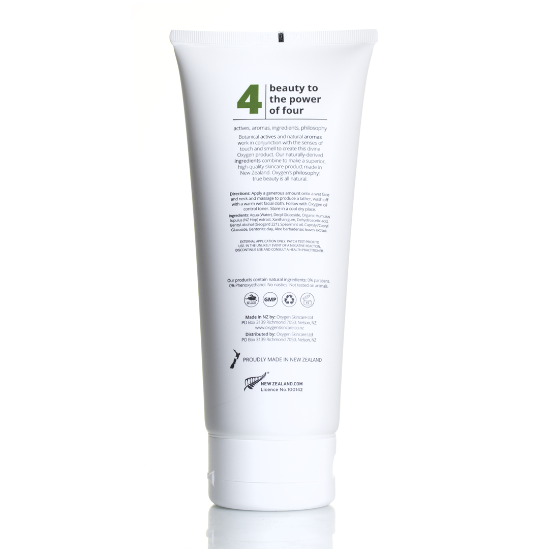 Oxygen Skincare | Foaming Cleanser | for normal and oily skin - Oxygen Skincare