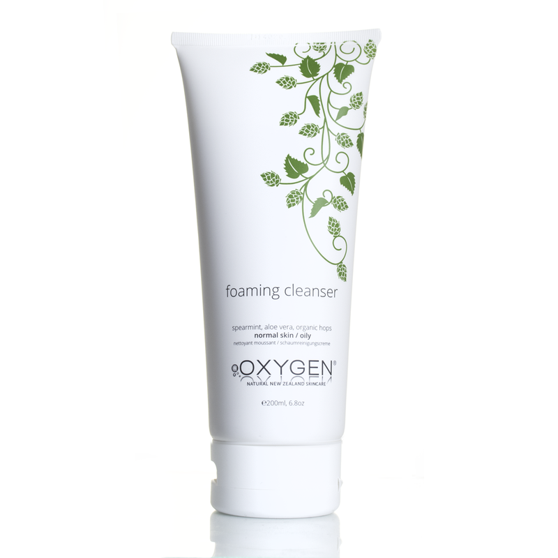 Oxygen Skincare | Foaming Cleanser | for normal and oily skin - Oxygen Skincare