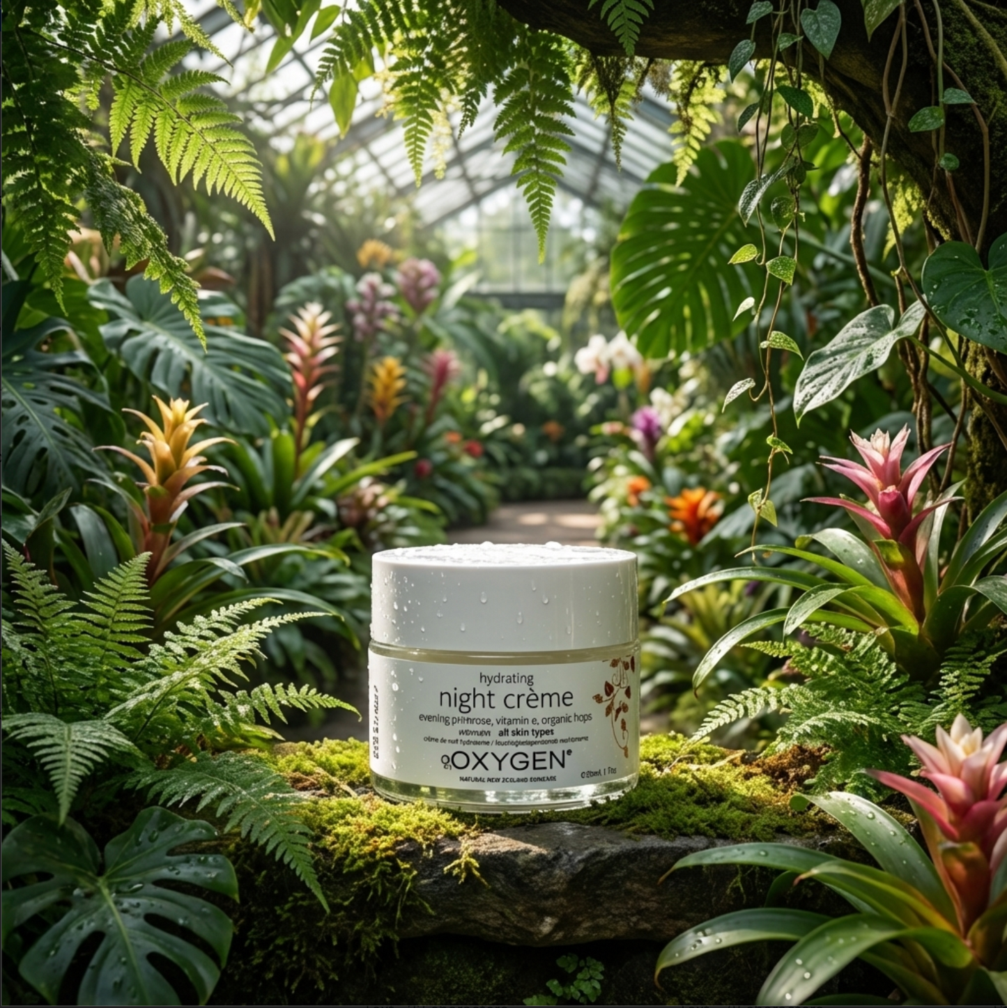 Oxygen Skincare | All-Natural Night Crème Moisturiser