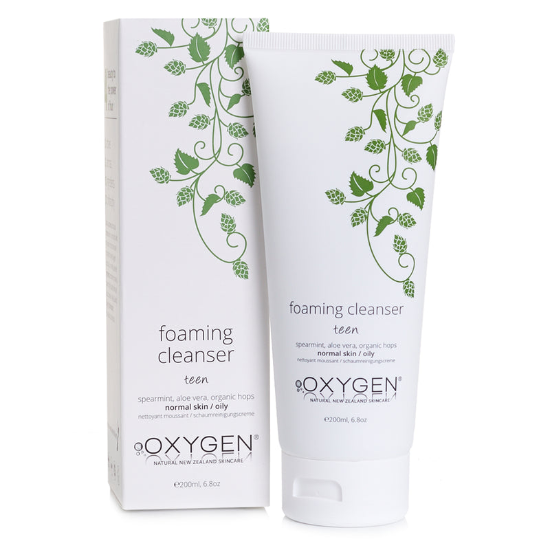 foaming cleanser for normal to oily skin - Oxygen Skincare