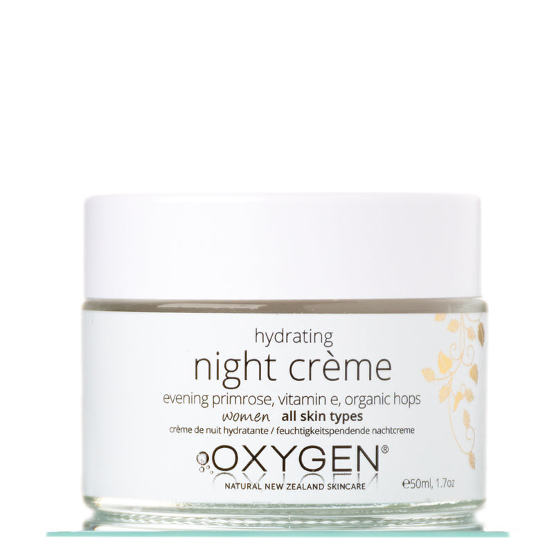 hydrating night crème - Oxygen Skincare