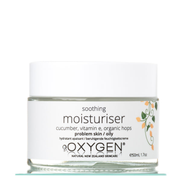 soothing moisturiser for problem / sensitive / oily skin - Oxygen Skincare